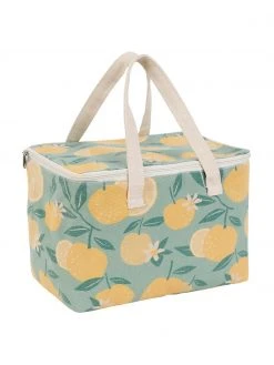 Cote Table Sac isotherme jaune/vert Summer, larg. 26 x haut. 18 cm -Jardin Soldes Boutique Sac isotherme jaunevert Summer 2