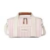 Sac isotherme vert rose / blanc Retro, larg. 32 x haut. 20 cm -Jardin Soldes Boutique Sac isotherme vert rose blanc Retro