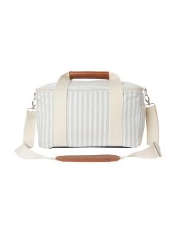 Sac isotherme vert sauge / blanc Retro, larg. 32 x haut. 20 cm -Jardin Soldes Boutique Sac isotherme vert sauge blanc Retro 3