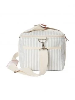 Sac isotherme vert sauge / blanc Retro, larg. 32 x haut. 20 cm -Jardin Soldes Boutique Sac isotherme vert sauge blanc Retro 4