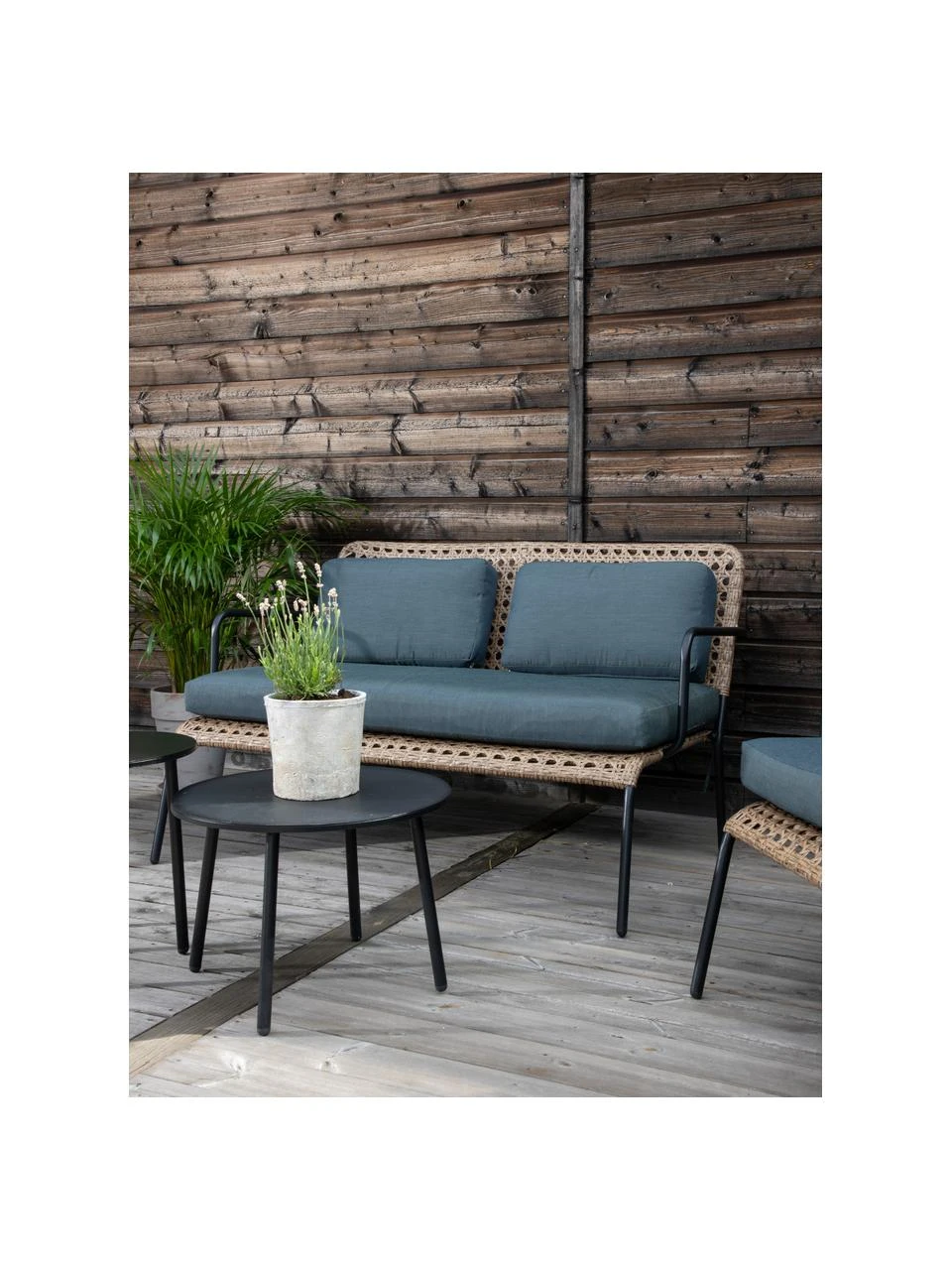 Salon de jardin Paola, 5 élém., Lot de différentes tailles 5 Salon de jardin Paola, 5 élém., Lot de différentes tailles – Image 3