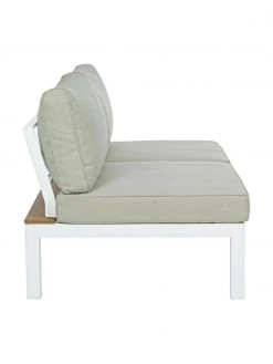 Bizzotto Salon de jardin aluminium Elias, 4 élém., Lot de différentes tailles -Jardin Soldes Boutique Salon de jardin aluminium Elias 4 elem 5