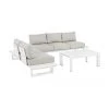 Bizzotto Salon de jardin beige/blanc Konnor, 3 élém., Lot de différentes taillesDisponibilité limitée -Jardin Soldes Boutique Salon de jardin beigeblanc Konnor 3 elem