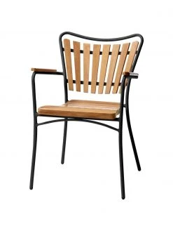 Salon de jardin en bois et métal Ellen, 5 élém., Lot de différentes tailles -Jardin Soldes Boutique Salon de jardin en bois et metal Ellen 5 elem 5