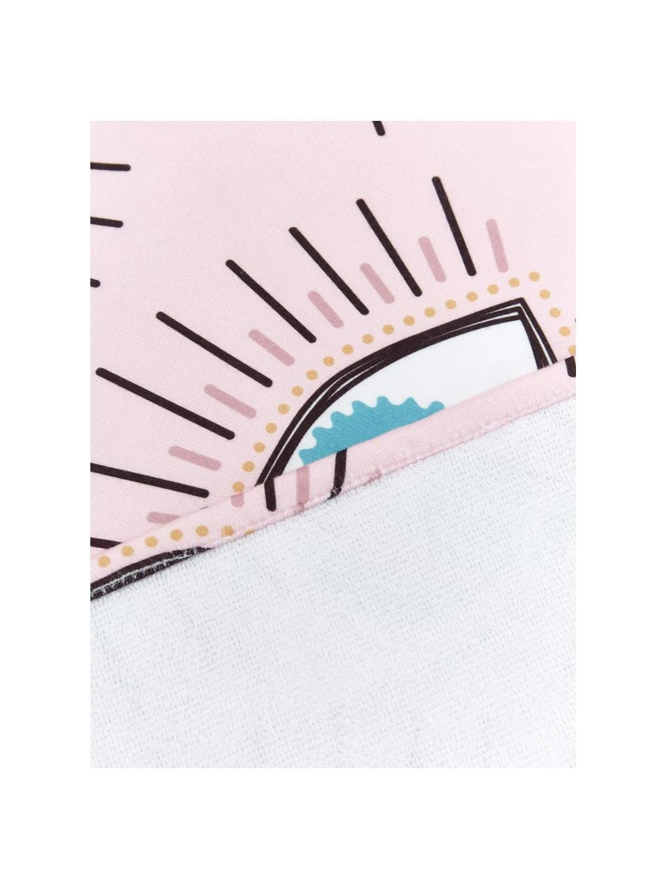 Westwing Collection Serviette de plage légère design Eyes, larg. 70 x long. 150 cm 6 Westwing Collection Serviette de plage légère design Eyes, larg. 70 x long. 150 cm – Image 4