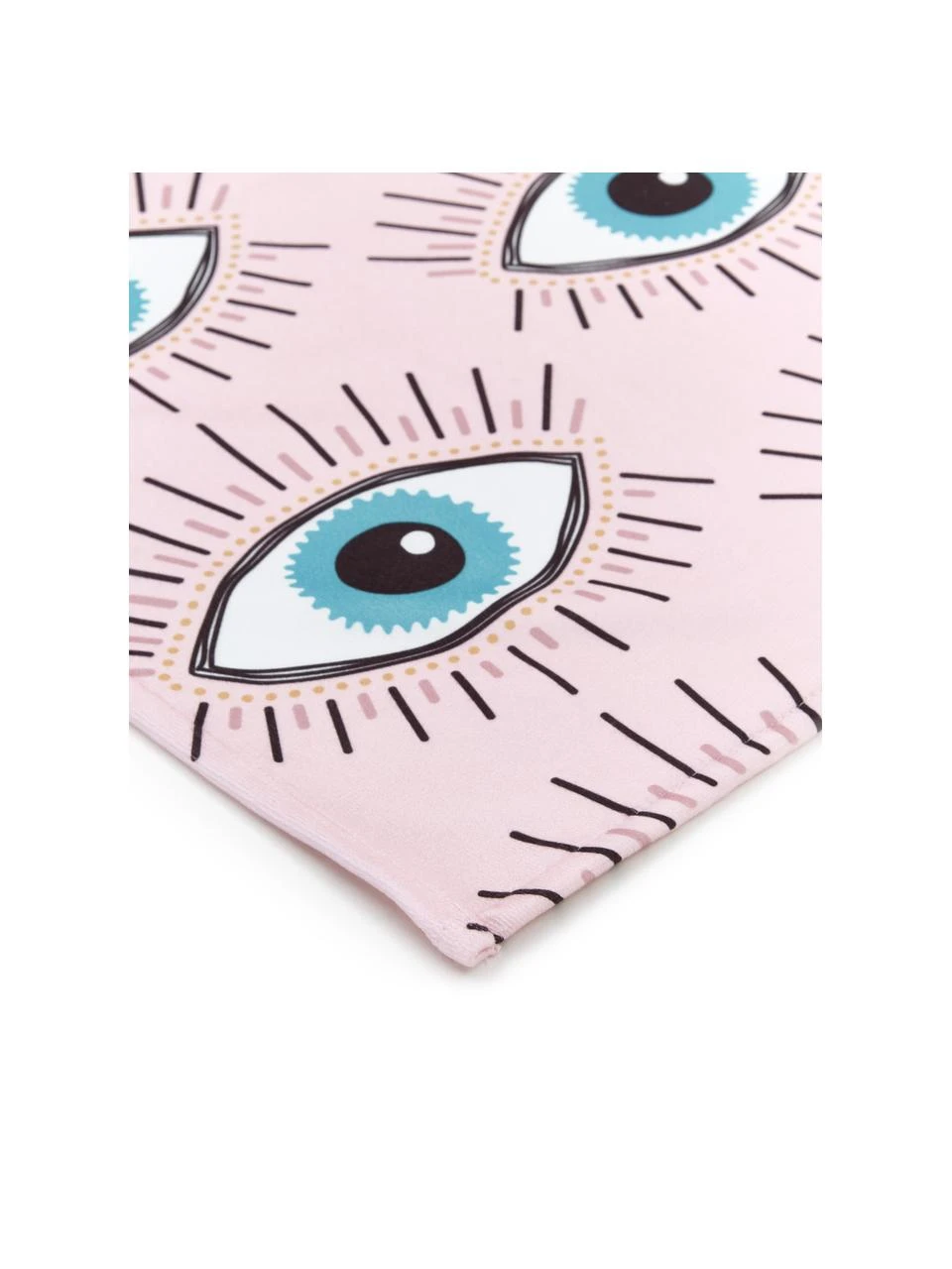 Westwing Collection Serviette de plage légère design Eyes, larg. 70 x long. 150 cm 7 Westwing Collection Serviette de plage légère design Eyes, larg. 70 x long. 150 cm – Image 5