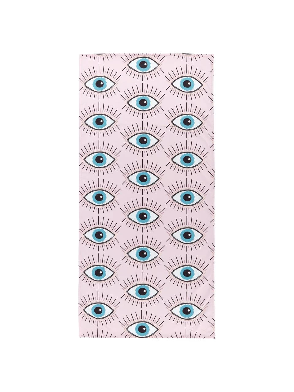 Westwing Collection Serviette de plage légère design Eyes, larg. 70 x long. 150 cm 3 Westwing Collection Serviette de plage légère design Eyes, larg. 70 x long. 150 cm