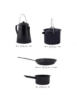 Set de cuisine de jardin Kami, 4 élém., Lot de différentes tailles 10 Set de cuisine de jardin Kami, 4 élém., Lot de différentes tailles -Jardin Soldes Boutique Set de cuisine de jardin Kami 4 elem 2