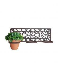 Support cache-pot mural Classic, larg. 51 x haut. 18 cm -Jardin Soldes Boutique Support cache pot mural Classic 3