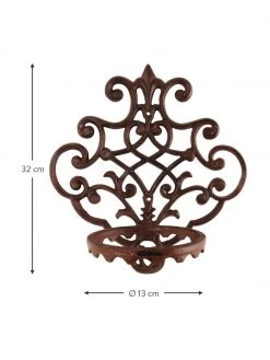 Support cache-pot mural Marina, larg. 30 x haut. 32 cm -Jardin Soldes Boutique Support cache pot mural Marina 2