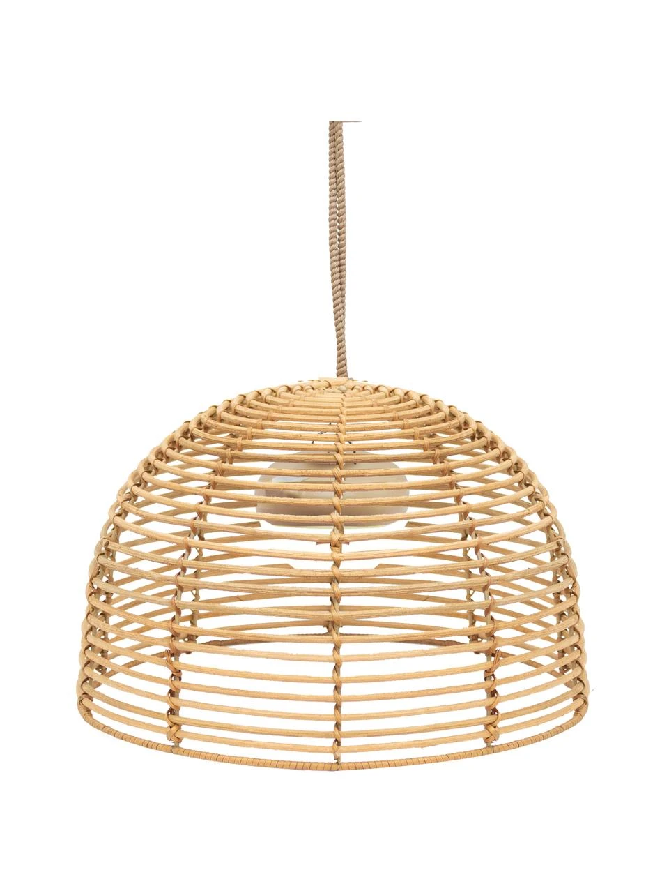 Suspension LED artisanale à intensité variable Bossa, Ø 35 x haut. 22 cm 3 Suspension LED artisanale à intensité variable Bossa, Ø 35 x haut. 22 cm