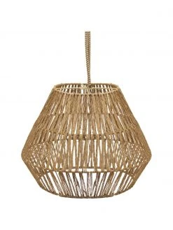 Suspension LED artisanale intensité variable Sisine, Ø 40 x haut. 31 cm