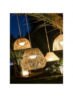 Suspension LED artisanale intensité variable Sisine, Ø 40 x haut. 31 cm -Jardin Soldes Boutique Suspension LED artisanale intensite variable Sisine 3