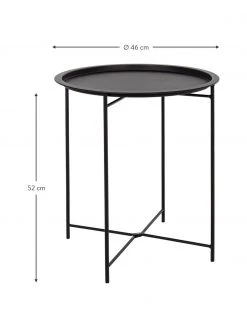 Bizzotto Table avec plateau amovible rouge en métal rouge Sangro, Ø 46 x haut. 52 cm 9 Bizzotto Table avec plateau amovible rouge en métal rouge Sangro, Ø 46 x haut. 52 cm -Jardin Soldes Boutique Table avec plateau amovible rouge en metal rouge Sangro 2