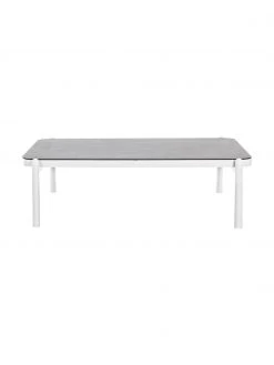 Bizzotto Table basse de jardin avec plateau en verre Florencia, larg. 120 x prof. 75 cmDisponibilité limitée -Jardin Soldes Boutique Table basse de jardin avec plateau en verre Florencia 3