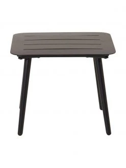 Table basse de jardin en m&eacute;tal Lina, larg. 40 x prof. 40 cm -Jardin Soldes Boutique Table basse de jardin en metal Lina 3