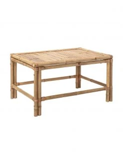 Bloomingville Table basse en bambou Sole, larg. 90 x haut. 50 cm -Jardin Soldes Boutique Table basse en bambou Sole 4