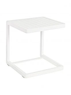 Bizzotto Table d'appoint de jardin Konnor, larg. 45 x haut. 45 cm