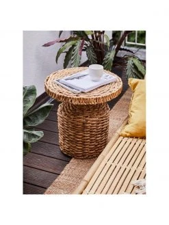 Bloomingville Table d'appoint ronde en rotin Camo, Ø 47 x haut. 47 cm -Jardin Soldes Boutique Table dappoint ronde en rotin Camo 2