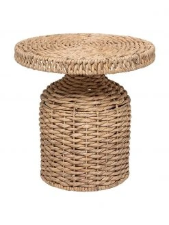 Bloomingville Table d'appoint ronde en rotin Camo, Ø 47 x haut. 47 cm