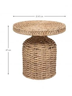 Bloomingville Table d'appoint ronde en rotin Camo, Ø 47 x haut. 47 cm -Jardin Soldes Boutique Table dappoint ronde en rotin Camo 3