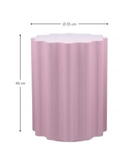 Kartell Table d'appoint ronde rose Colonna, Ø 35 x haut. 46 cm 9 Kartell Table d'appoint ronde rose Colonna, Ø 35 x haut. 46 cm -Jardin Soldes Boutique Table dappoint ronde rose Colonna 2