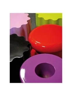 Kartell Table d'appoint ronde rose Colonna, Ø 35 x haut. 46 cm 11 Kartell Table d'appoint ronde rose Colonna, Ø 35 x haut. 46 cm -Jardin Soldes Boutique Table dappoint ronde rose Colonna 4