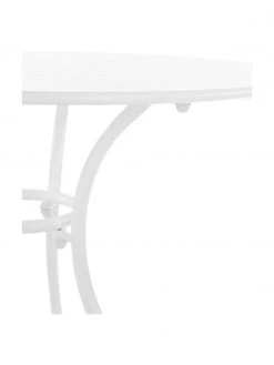 Bizzotto Table de balcon ronde en métal Etienne, Ø 70 cm, Ø 70 x haut. 72 cm -Jardin Soldes Boutique Table de balcon ronde en metal Etienne O 70 cm 7