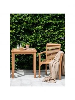 Table de jardin carré en bois de teck Kenya, larg. 70 x prof. 70 cm 11 Table de jardin carré en bois de teck Kenya, larg. 70 x prof. 70 cm -Jardin Soldes Boutique Table de jardin carre en bois de teck Kenya 3