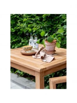 Table de jardin carré en bois de teck Kenya, larg. 70 x prof. 70 cm 12 Table de jardin carré en bois de teck Kenya, larg. 70 x prof. 70 cm -Jardin Soldes Boutique Table de jardin carre en bois de teck Kenya 4