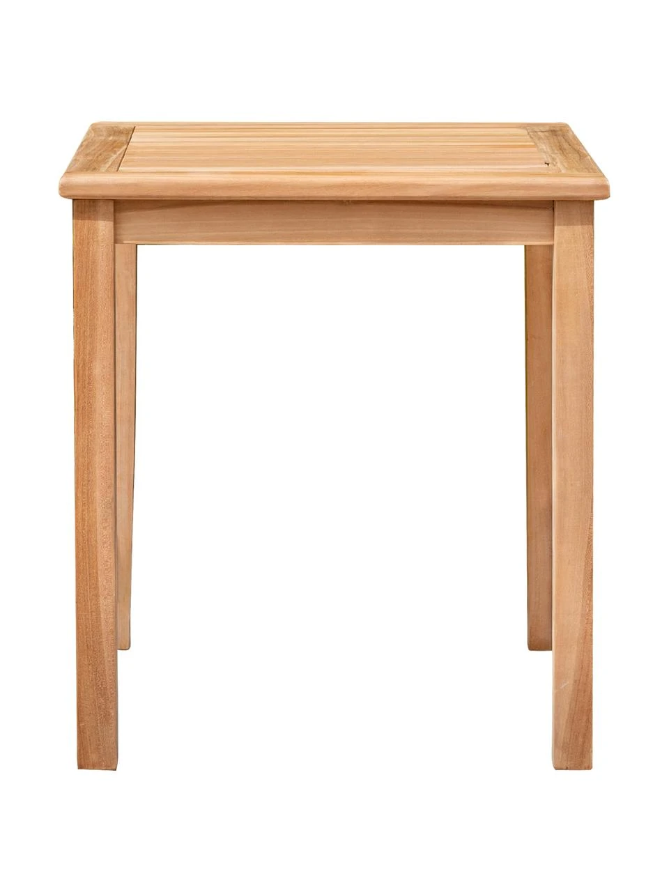 Table de jardin carré en bois de teck Kenya, larg. 70 x prof. 70 cm 3 Table de jardin carré en bois de teck Kenya, larg. 70 x prof. 70 cm