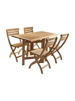 Table de jardin dépliante Butterfly, larg. 130 x haut. 72 cm -Jardin Soldes Boutique Table de jardin depliante Butterfly 3