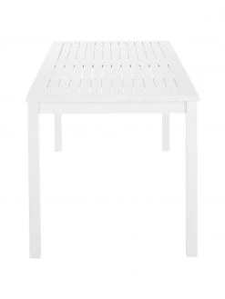 Table de jardin en bois blanc Rosenborg, 165x80 cm, larg. 165 x prof. 80 cm 12 Table de jardin en bois blanc Rosenborg, 165x80 cm, larg. 165 x prof. 80 cm -Jardin Soldes Boutique Table de jardin en bois blanc Rosenborg 165x80 cm 3
