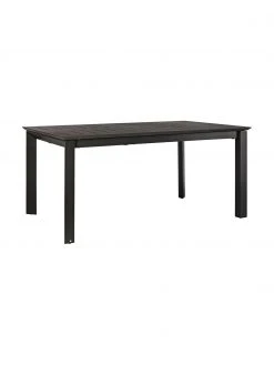 Bizzotto Table de jardin extensible anthracite Konnor, 160 - 240 x 100 cm, larg. de 160 à 240 x prof. 100 cm -Jardin Soldes Boutique Table de jardin extensible anthracite Konnor 160 240 x 100 cm 4