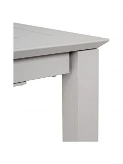 Bizzotto Table de jardin extensible grise Konnor, 160 - 240 x 100 cm, larg. de 160 à 240 x prof. 100 cm -Jardin Soldes Boutique Table de jardin extensible grise Konnor 160 240 x 100 cm 5