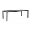 Bizzotto Table de jardin grise Mason, 220 x 100 cm, larg. 220 x prof. 100 cm 2 Bizzotto Table de jardin grise Mason, 220 x 100 cm, larg. 220 x prof. 100 cm -Jardin Soldes Boutique Table de jardin grise Mason 220 x 100 cm