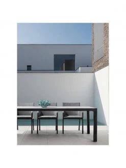 Bizzotto Table de jardin grise Mason, 220 x 100 cm, larg. 220 x prof. 100 cm 10 Bizzotto Table de jardin grise Mason, 220 x 100 cm, larg. 220 x prof. 100 cm -Jardin Soldes Boutique Table de jardin grise Mason 220 x 100 cm 2