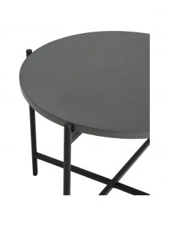 Table de jardin métal plateau en ciment Avisa, Ø 53 x haut. 40 cm -Jardin Soldes Boutique Table de jardin metal plateau en ciment Avisa 3