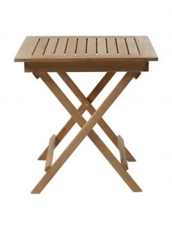 Table de jardin rabattable York, 70x70 cm, larg. 70 x haut. 73 cm -Jardin Soldes Boutique Table de jardin rabattable York 70x70 cm 4