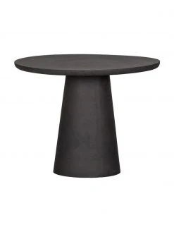 Table de jardin rond en béton Damon, Ø 100 cm, Ø 100 x haut. 76 cm