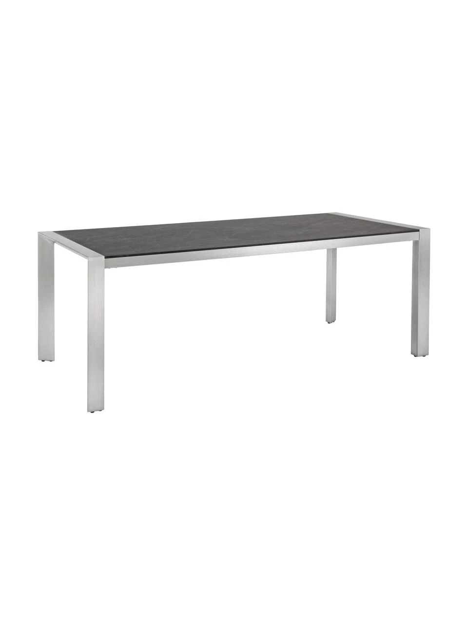 Bizzotto Table grise de jardin Inez, 198x90 cm, larg. 198 x prof. 90 cmSeulement 1 produit disponible 3 Bizzotto Table grise de jardin Inez, 198x90 cm, larg. 198 x prof. 90 cmSeulement 1 produit disponible
