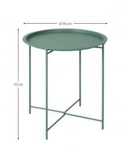 Brafab Table ronde en métal Sangro, Ø 46 x haut. 52 cm -Jardin Soldes Boutique Table ronde en metal Sangro 2