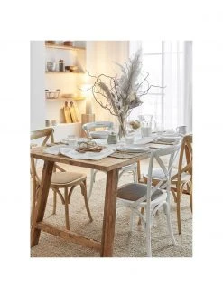 Westwing Collection Table teck recyclé Lawas, différentes tailles, larg. 180 x prof. 90 cm -Jardin Soldes Boutique Table teck recycle Lawas differentes tailles 2
