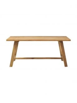 Westwing Collection Table teck recyclé Lawas, différentes tailles, larg. 180 x prof. 90 cm -Jardin Soldes Boutique Table teck recycle Lawas differentes tailles 4