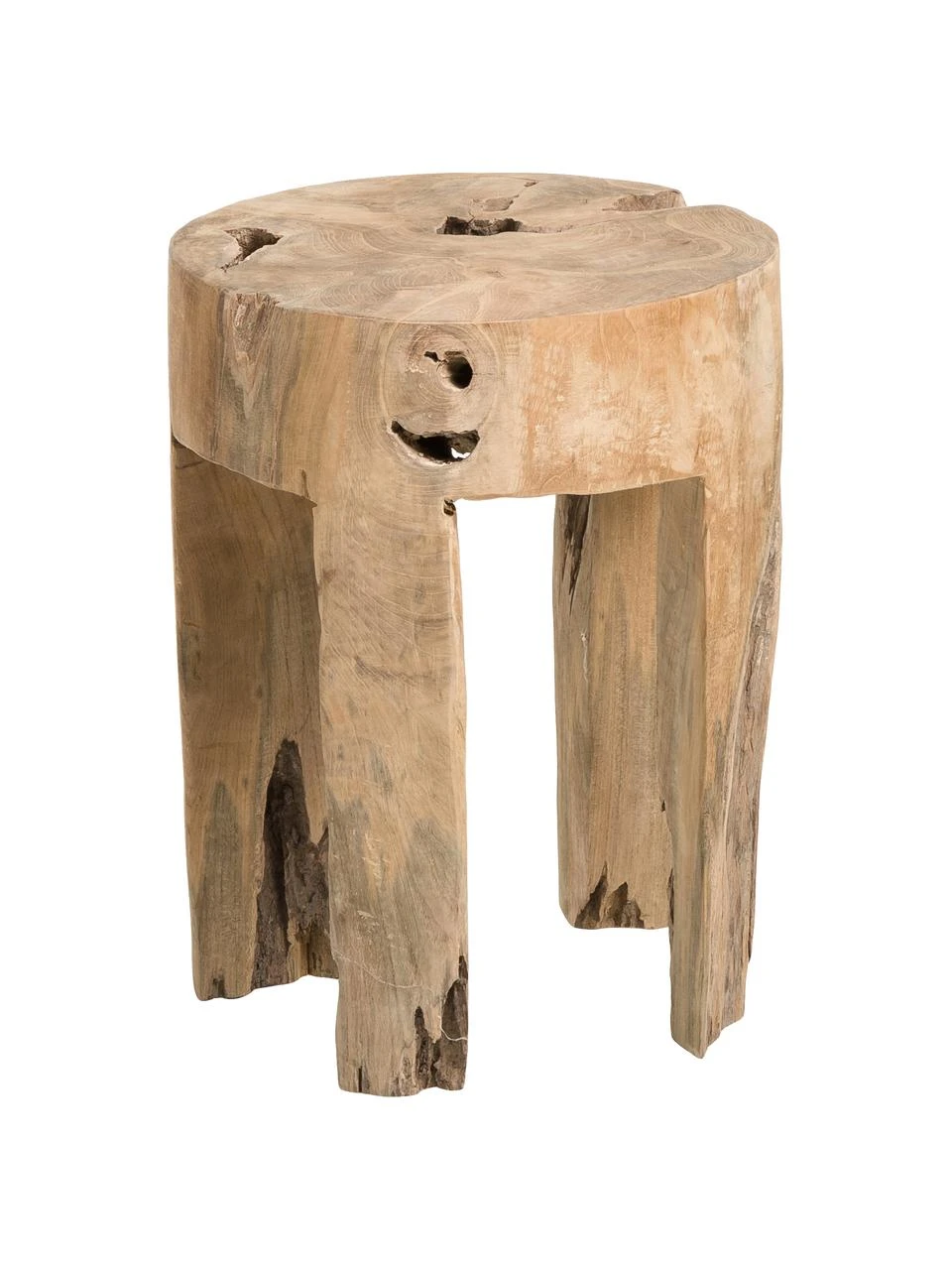 Jan Kurtz Tabouret en bois de teck Java, Ø 30 x haut. 40 cmDisponibilité limitée 6 Jan Kurtz Tabouret en bois de teck Java, Ø 30 x haut. 40 cmDisponibilité limitée – Image 4
