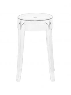 Kartell Tabouret plexi Charles Ghost, Ø 39 x haut. 46 cm 11 Kartell Tabouret plexi Charles Ghost, Ø 39 x haut. 46 cm -Jardin Soldes Boutique Tabouret plexi Charles Ghost 3