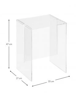 Kartell Tabouret/table d'appoint Max-Beam, larg. 33 x haut. 47 cm -Jardin Soldes Boutique Tabourettable dappoint Max Beam 3