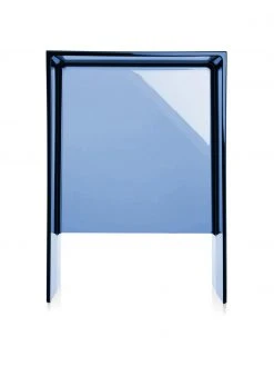 Kartell Tabouret/table d'appoint bleu Max-Beam, larg. 33 x haut. 47 cm -Jardin Soldes Boutique Tabourettable dappoint bleu Max Beam 3