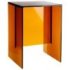 Kartell Tabouret/table d'appoint orange Max-Beam, larg. 33 x haut. 47 cm -Jardin Soldes Boutique Tabourettable dappoint orange Max Beam