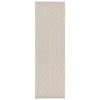 Westwing Collection Tapis de couloir outdoor beige/crème Capri, larg. 80 x long. 250 cm -Jardin Soldes Boutique Tapis de couloir outdoor beigecreme Capri